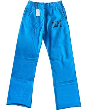 GALLERY DEPT. Dept Logo Joggers & Gd314" - Blue