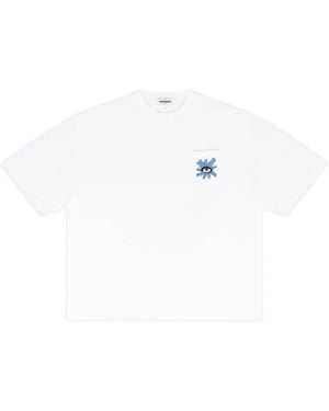 House of Errors All Seeing Pocket T-Shirt Hoe Tsh Asp Wht" - Black