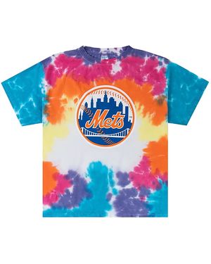 Eric Emanuel Ee Subway Shirt Tie Dye "Mets Ss24 - Black