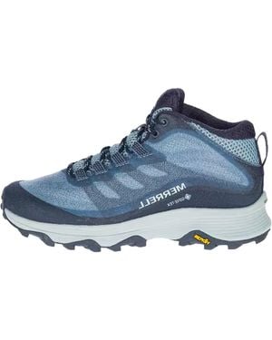 Merrell Moab Speed Mid Gore-Tex J135418" - Blue