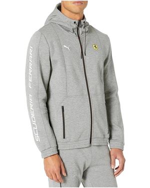 PUMA Scuderia Ferrari Hooded Jacket 595430 03" - Black