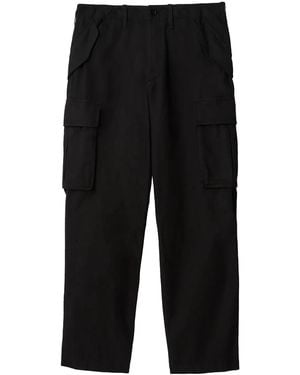 Burberry Cyrus Cargo Trousers 8119204" - Black