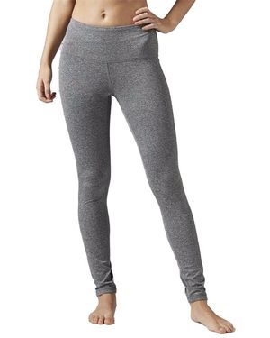 Reebok Crossfit High Rise Leggings "Charcoal Heather" Bh4711" - Black