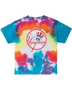 Eric Emanuel Ee Subway Shirt Tie Dye "Yankees Ss24 - Black