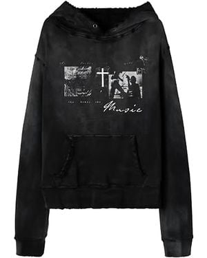 Vague Studios Idol Hoodie "Sunbeat" Vg002" - Black