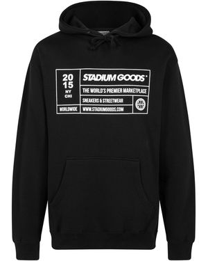 Stadium Goods Shoe Box Hoodie Sgs0556" - Black