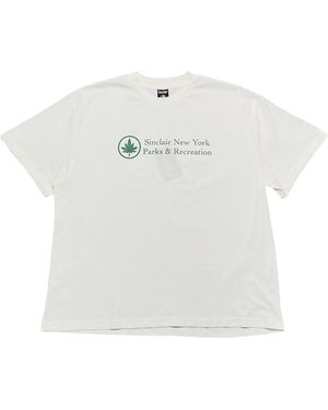 Sinclair Parks And Rec Short Sleeve T-Shirt Sm205 1 Wht" - Black