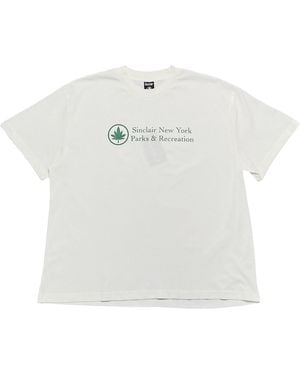 Sinclair Parks And Rec Short Sleeve T-Shirt Sm205 1 Wht" - Black
