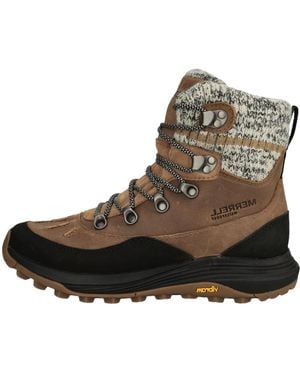Merrell Siren 4 Thermo Mid Zip Waterproof "Tobacco" J037412" - Black
