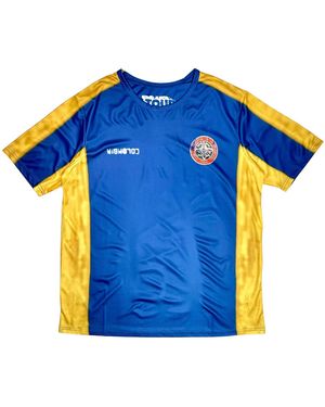 Travis Scott Colombia Soccer Jersey Tsuc59" - Blue