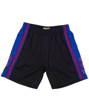 Mitchell & Ness Nba Reload Swingman Shorts "1976 Philadelphia 76Ers - Blue