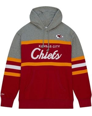 Mitchell & Ness Nfl Head Coach Hoodie Chiefs - Fphd6293 Kccyypppgyrd" - Red