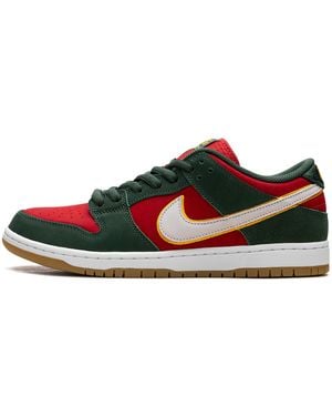 Nike Sb Dunk "Seattle Sonics" Fz1287 300" - Black