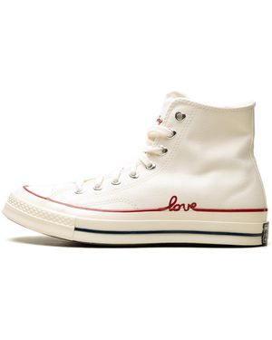 Converse Chuck 70 High "Hearts" A19060C" - Black