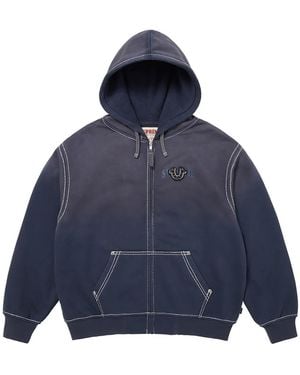 Supreme True Religion Zip Up Hooded Sweatshirt "Fw25 - Blue