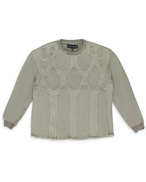 Who Decides War Chapel Long Sleeve T-Shirt 1110090021Ss24" - Black