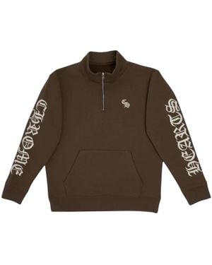 Chrome Hearts Slo Ride Quarter Zip Chrm1358" - Green