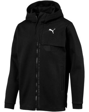 PUMA N.R.G. Fullzip Hooded Jacket 517312 04" - Black