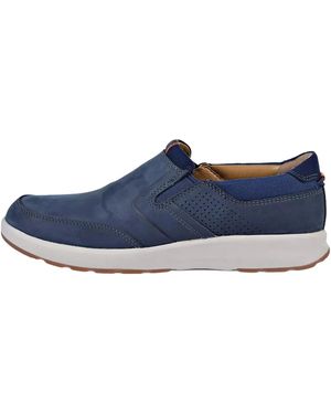 Clarks Un Trail Step Nubuck" 26140380" - Blue