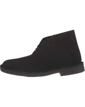 Clarks Desert Boot Suede" 55480261" - Black