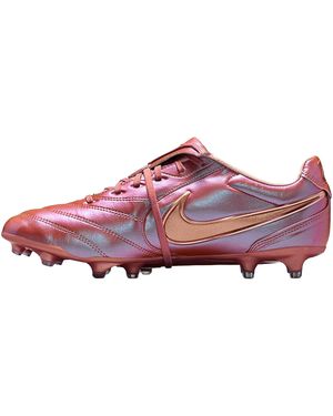Nike Tiempo Ligera Pro Fg Le "Metallic Bronze Rose" Io9607 960" - Pink