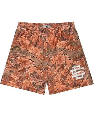 Eric Emanuel Ee Basic Shorts Leafy Camo" Ee179" - Black