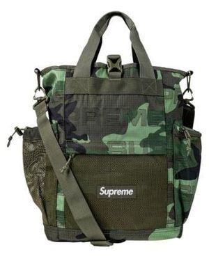 Supreme Utility Zip Tote "Fw 21" - Black