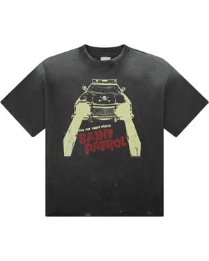 Saint Michael Saint Patrol Tee Sm Hr1 0000 017" - Black