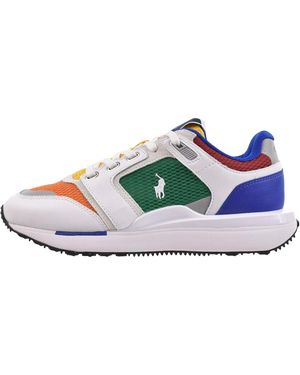 Polo Ralph Lauren Train 89 V2 Multi Trainer 809P09754 001" - Blue