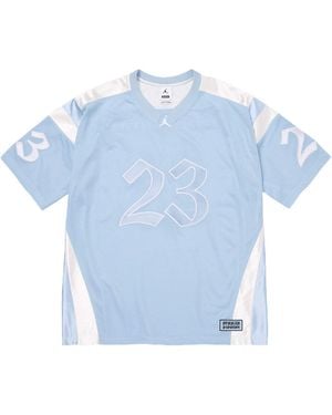 Supreme Jordan Warm Up Jersey "Ss26 - Blue