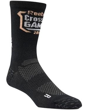 Reebok Crossfit Games Engineered Crew Sock Fi9302" - Black