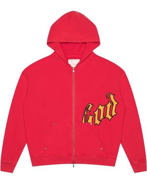 GODSPEED NEW YORK Og Logo V2 Hoodie Byksi5Bg" - Red