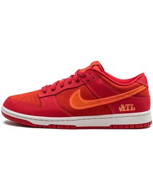 Nike Dunk Low "Atl" Fd0724 657" - Red