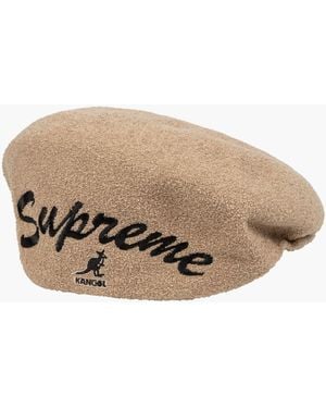 Supreme Kangol Bermuda 504 Hat "ss 21" - Natural
