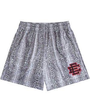 Eric Emanuel Ee Basic Short "Snakeskin/ Ee981" - Black