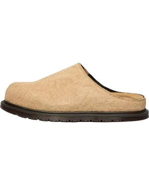 Dr. Martens San Mule Sandals "Savannah Tan" 42451200" - Black
