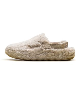 Nike Calm Mule Se "Sanddrift Fur" Fz3118 100" - Black