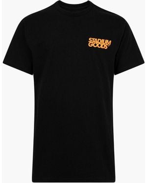 Stadium Goods Big Tilt T-shirt "black/orange"