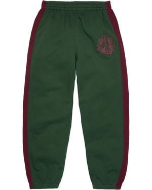 DENIM TEARS Denim U Panelled Joggers Dt909" - Green