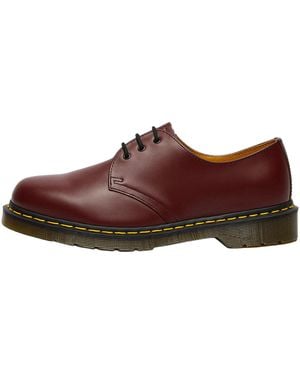 Dr. Martens 1461 Ghillie Oxford Shoes "Comme Des Garcons Cherry" 24783600" - Brown