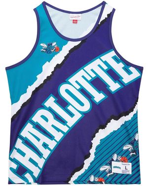 Mitchell & Ness Jumbotron 2.0 "Hornets" Tmtk1232 Choyypppprtl" - Blue