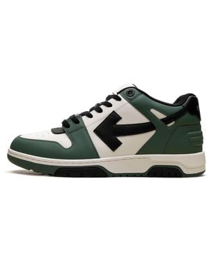 Off-White c/o Virgil Abloh Out Of Office Trainers Omia189F25Lea0030310" - Black