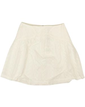 Opening Ceremony Eyelet Mini Skirt S20Aow14100" - Black