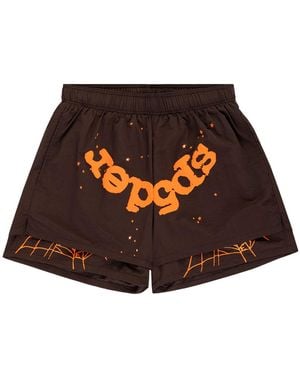 Sp5der Og Web Double Layer Short & 115" - Black