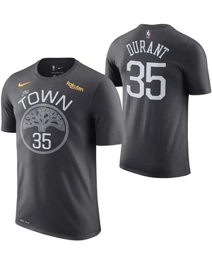 Nike Nba Gs Warriors The Town Shirt "Kevin Durant" 871408 066" - Black