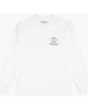 Stadium Goods Globe L/s Tee - White