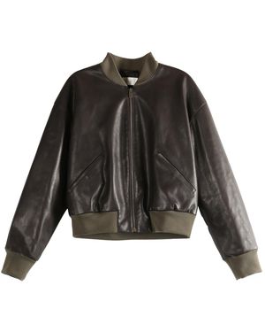 The Row Morisel Jacket "Cff Coffee" 10495-L644 Cff" - Black