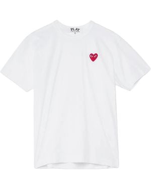 COMME DES GARÇONS PLAY Heart T-Shirt Az T108 051 2" - Black