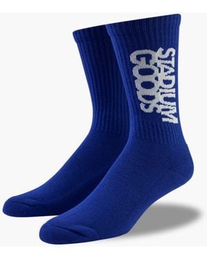 Stadium Goods Crew Socks "royal Blue"