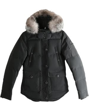 Moose Knuckles Anguille Jacket M39Lj113 310" - Black